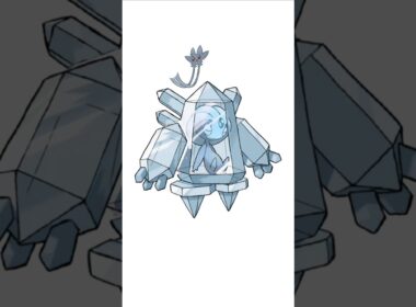 レジアイス＋ユクシー。コールドスリープ　#ポケモンフュージョン #改造ポケモン  #伝説のポケモン #最強ポケモン #色違いポケモン