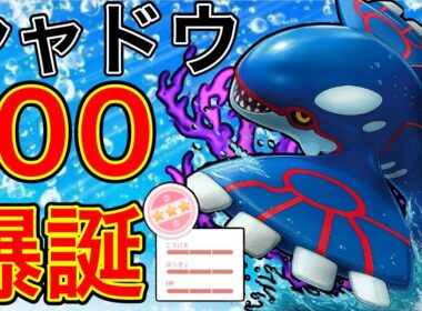 【神個体】絶大な火力を誇るSカイオーガ。規格外ですww