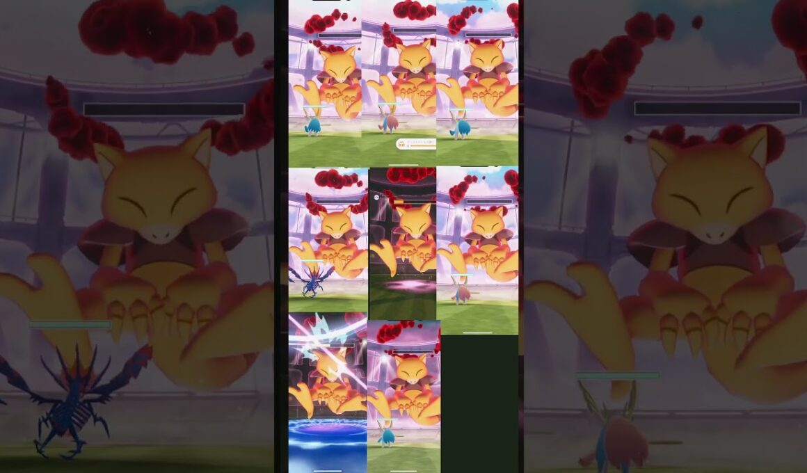 【エスパー最強火力】ダイマックスケーシィ実装されたから早速攻撃15狙って倒してきた！#shorts