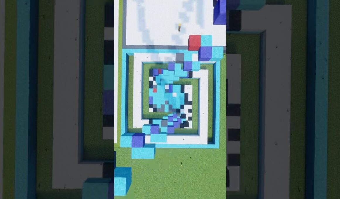 あなたの推しポケモンを作ります！ルリリ（作成希望はコメント欄へ）#minecraft #ポケモン #Shorts