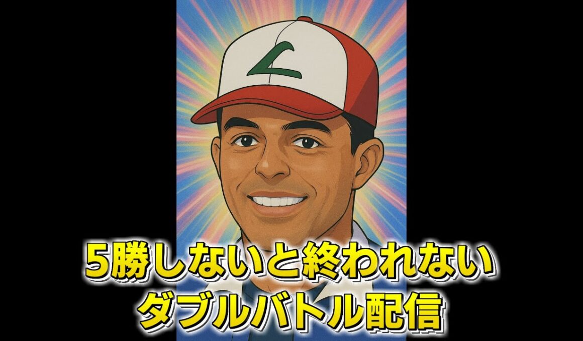 5勝するまで終われない配信【ポケモンsv,ダブルバトル,ザマゼンタ,黒バドレックス】