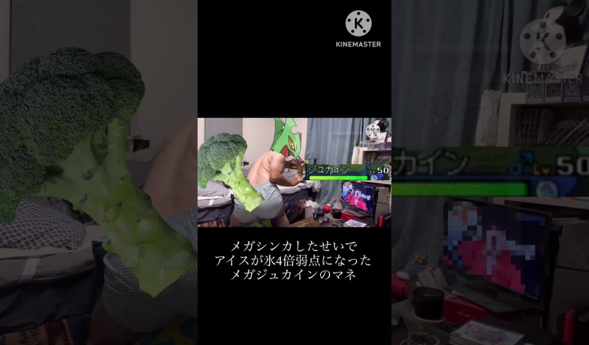 【ポケモン】メガシンカしたせいでアイスが氷4倍弱点になったメガジュカインのマネ