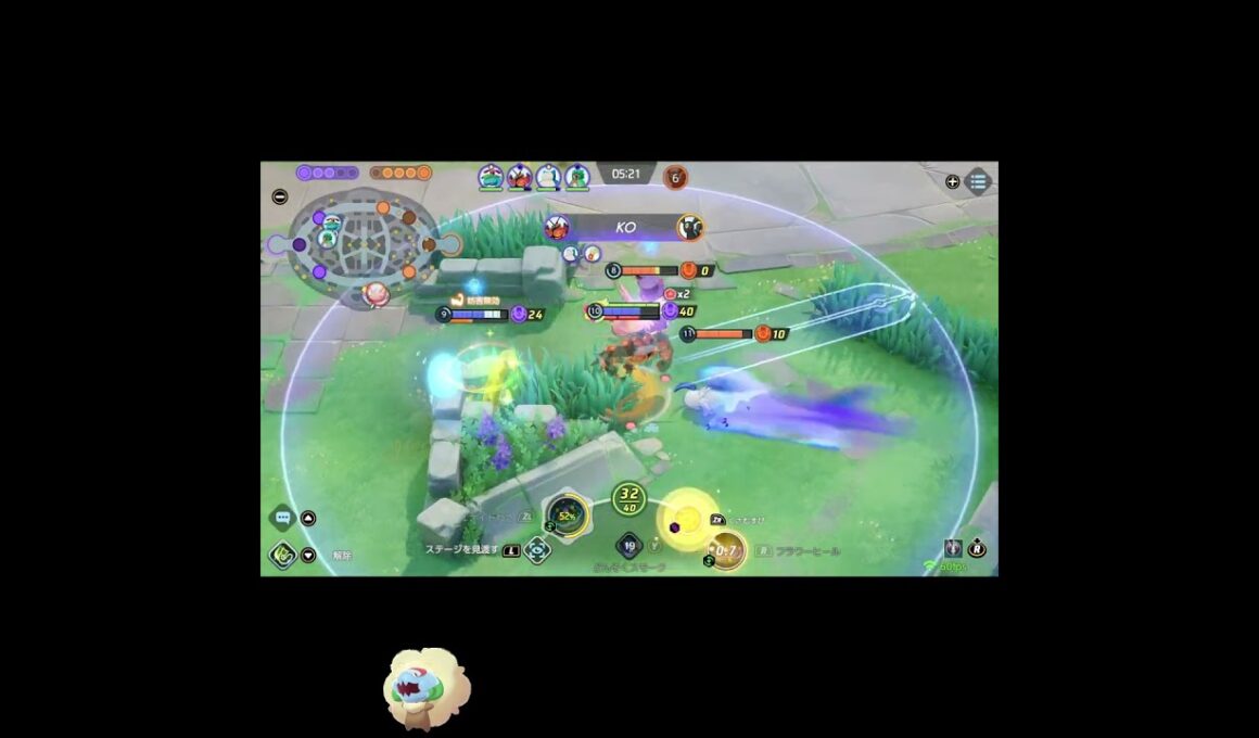 無限に回復する筋肉【キュワワー・ポケモンユナイト】　#Shorts