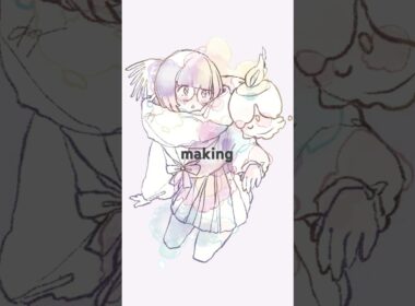 シキミ #pokemon #pokémon #イラスト #ポケモン #ポケモンbw #シキミ #ヒトモシ #illustration #procreate #メイキング #絵 #making #art