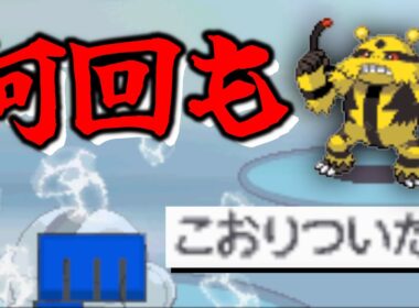 最強のエレキブルいた【金ネジキ戦】