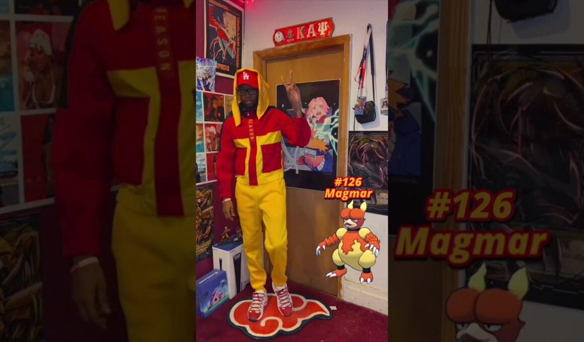 Pokemon Outfit Inspo: Magmar