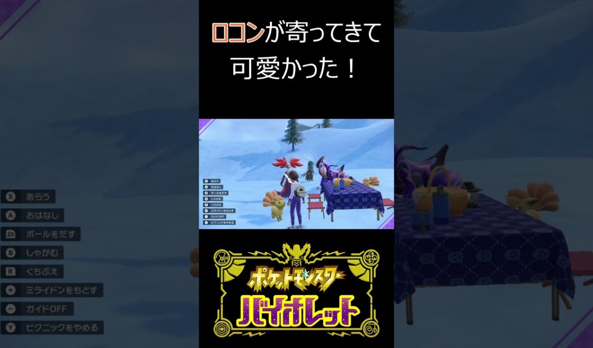 ロコンなんでそんなにかわいいの？　#shorts 　＃ポケモン　＃ロコン