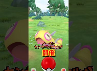 【重要】⚠️変更点注意⚠️激カワ大人気ポケモンノココッチが登場！メタモンの変身ポケモンも変更！ノーマルセンセーショナルが開催【ポケモンGO】#ポケモンGO #島名なまし　#ノココッチ