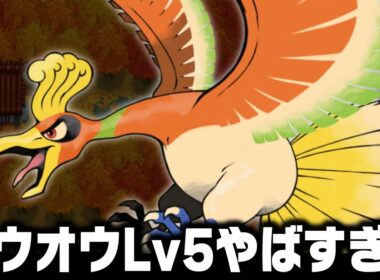 ホウオウLv5が最初のポケモンだったらイッシュ地方(チャレンジモード)を1匹でクリアできる？【ブラックホワイト2/BW2】