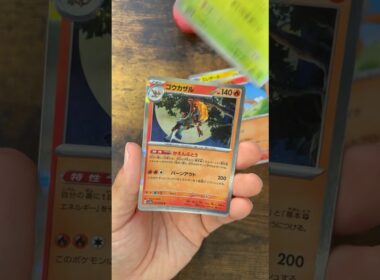 【ポケカ】226パック目 クリムゾンヘイズ　#ポケモンカード #ポケカ #ゴウカザル