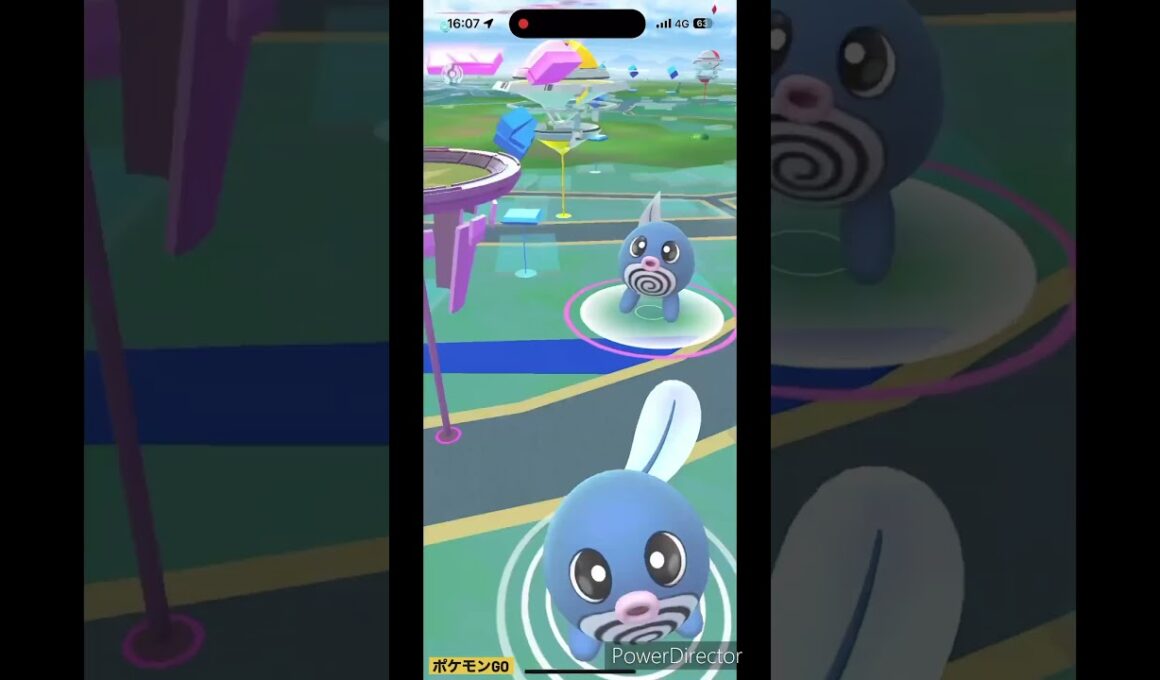 ニョロモ色違い✨ #pokemon #ポケモンgo #ポケgo #ポケモン