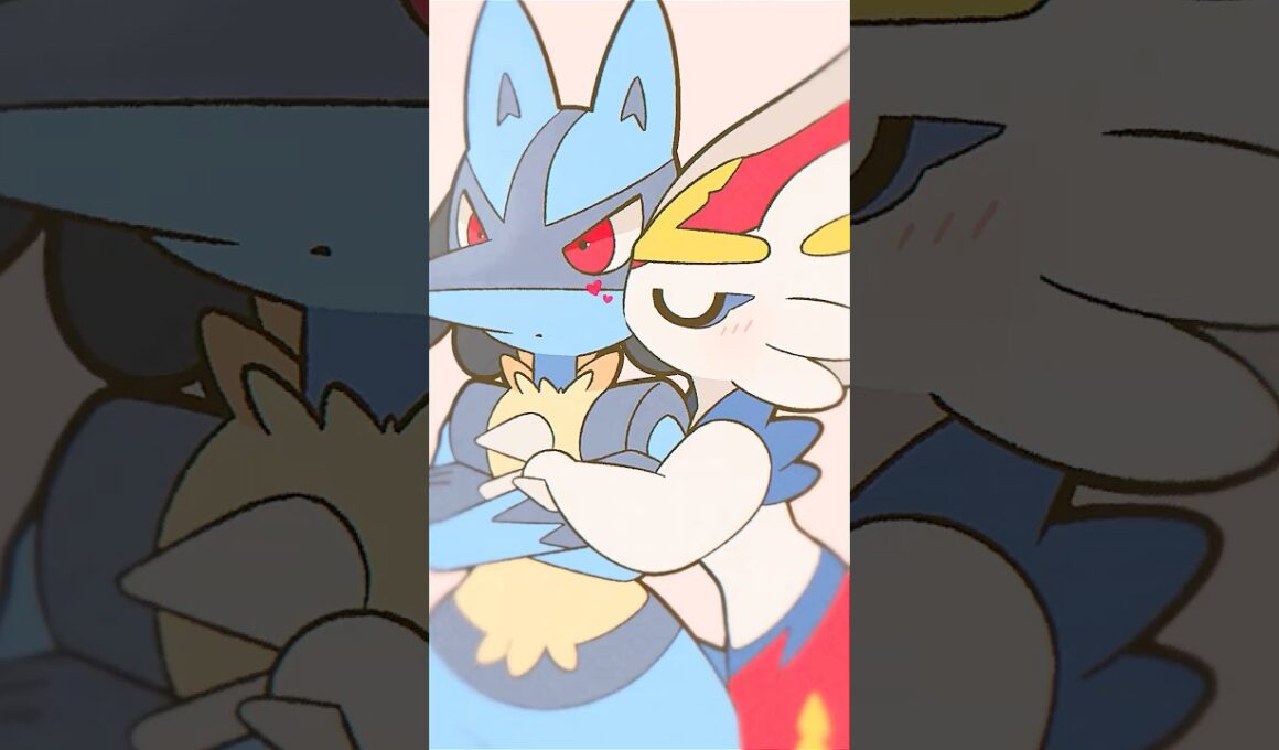 Anger Mark 💢 #Lucario #Cinderace #Pokémon