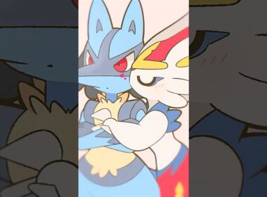 Anger Mark 💢 #Lucario #Cinderace #Pokémon