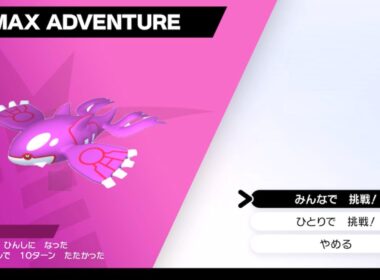色違いカイオーガ厳選 ダイマックスアドベンチャー　ポケモン剣盾