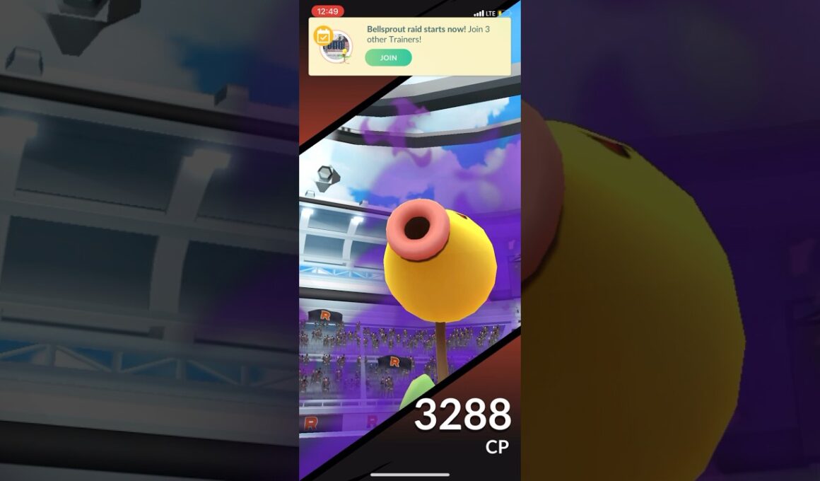 Pokémon GO - Shadow Bellsprout Raid