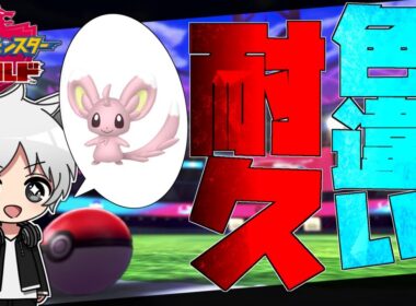 【ポケモン剣盾】ガラル図鑑色違いコンプの旅！【チラーミィ】