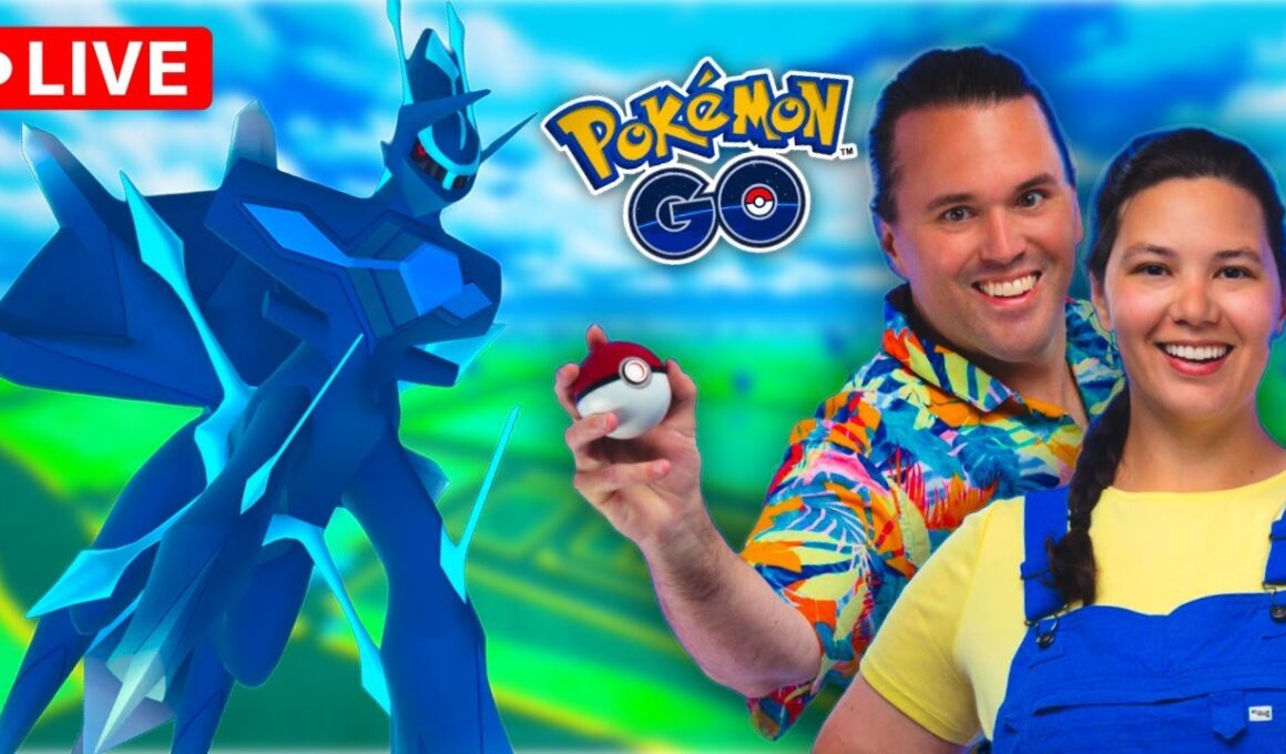 🔴 SHINY Origin Forme Dialga Raid Hour! Pokemon GO Live