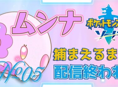 【ポケモン剣盾 】耐久？ムンナを探せ！地獄のゆめかわガラル旅 5