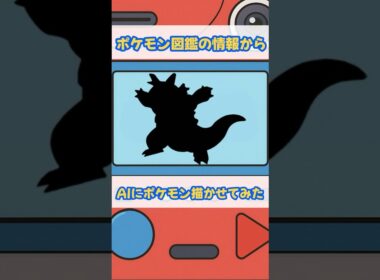AIが描いたポケモンシリーズ『サイドン編』#112 #aiアート #ポケモン #ai #pokemon #pokedance #サイドン