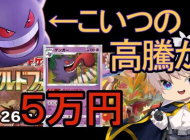 【ポケカ】ゲンガーのRカード 〇万円！ ワイルドフォース開封しながら語ります 【ポケモンカード／ポケモン】