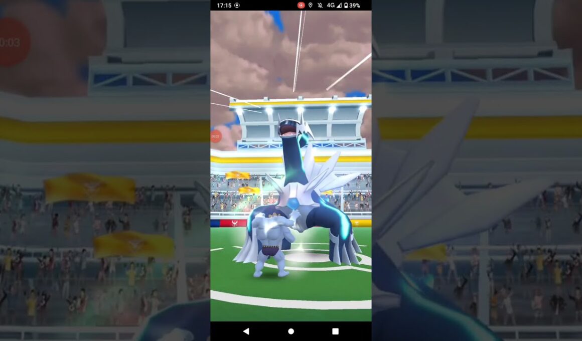 ポケモンGO「6人参加RAID BATTLE！ディアルガをGETするまで」（1）