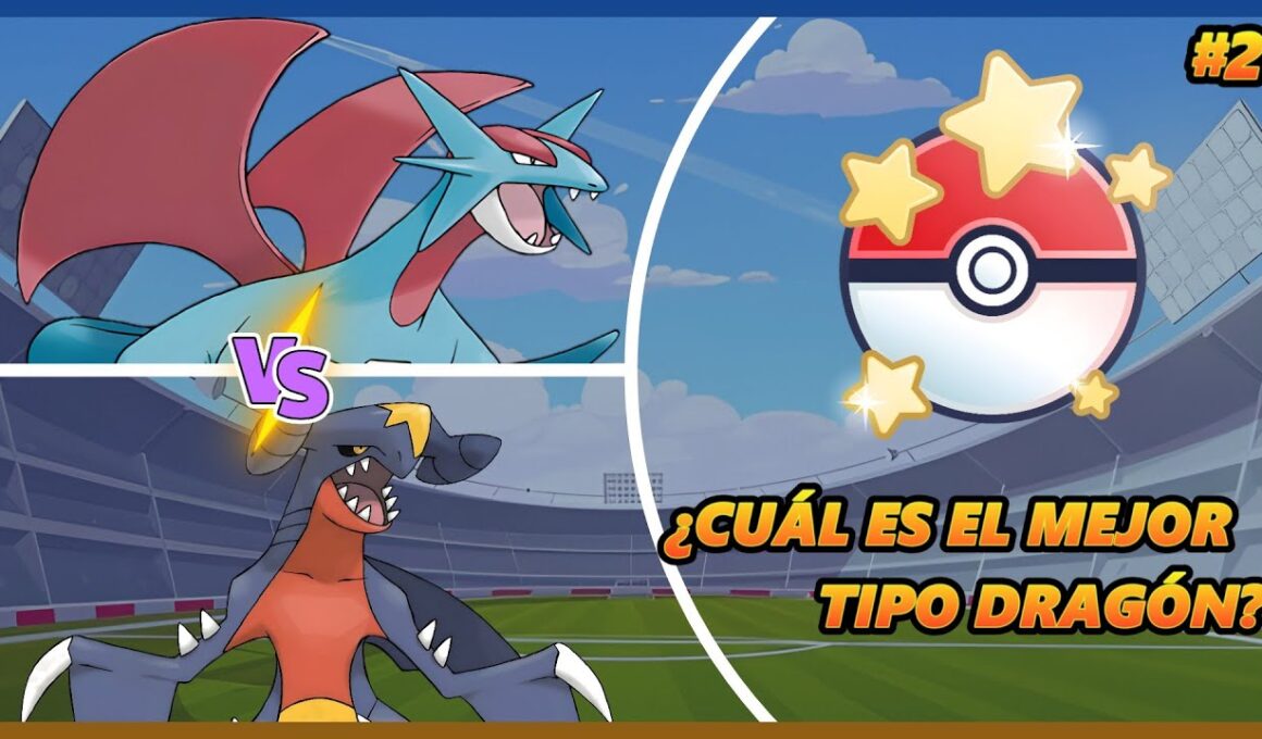 🐉🔵 ¡Reyes del Cielo en Combate: Garchomp vs Salamance! | #VersusPokemon