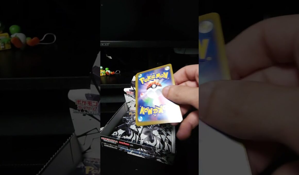 Jeden Tag ein Schwarze Blitze (🇯🇵) BOOSTER PACK 16/20. #pokemon #shorts #foryou