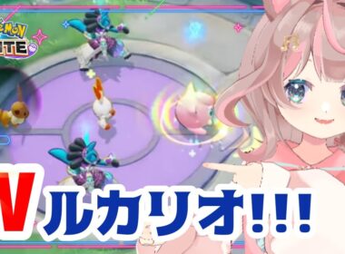 【ポケモンユナイト】参加型カジュアルバトル‼前回のWルカリオカッコよかったな✨の巻