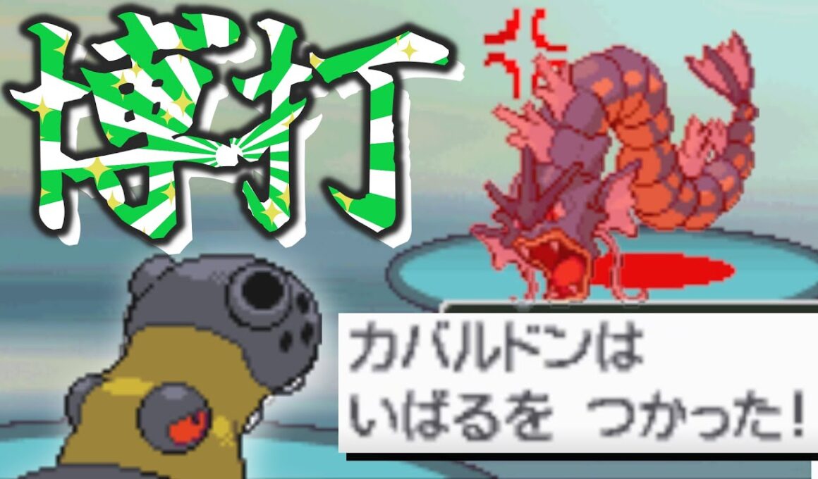 飛行打点なしカバルドン”渾身のいばる”【金ネジキ戦】