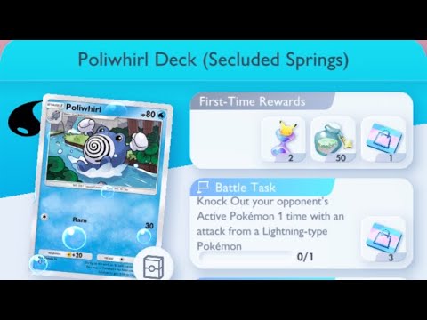 Pokémon TCG Pocket - Step-Up Battle [Beginner] | Poliwhirl Deck (Secluded Springs)
