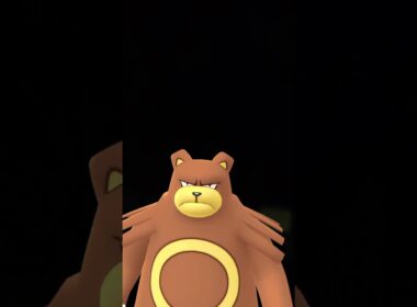 【ポケモンGO】満月🌕の夜にリングマが新の姿へ変身する😱 (Evolve Ursaring 🌕 Full Moon night)