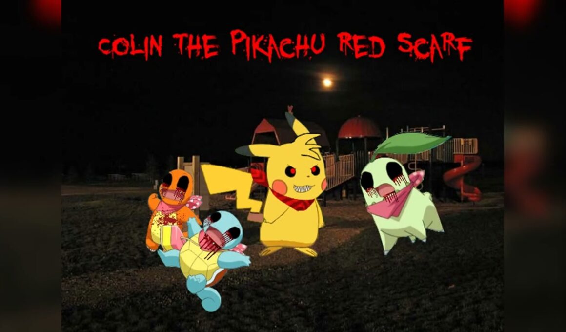 Colin the Pikachu red scarf october intro