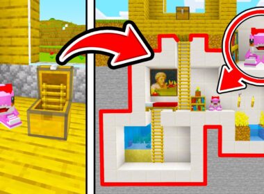 赤ちゃんブレインロットのための最強の隠し部屋を作る！【まいくら・マインクラフト・トゥントゥントゥンサフール/トララレロ トラララ/ITALIAN BRAIN ROT】