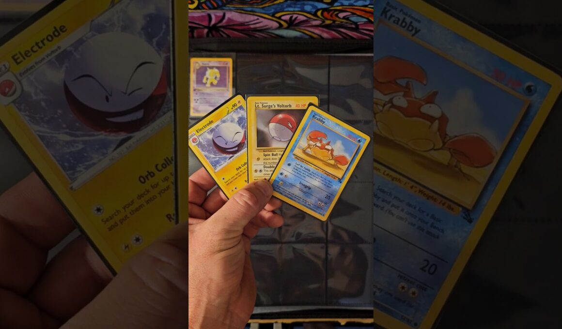 Pokedex Entry #28: Krabby, Voltorb, Electrode