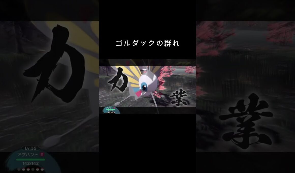 怒りのゴルダック【ポケモン レジェンズ アルセウス】#ポケモン #レジェンズ #ゲーム実況