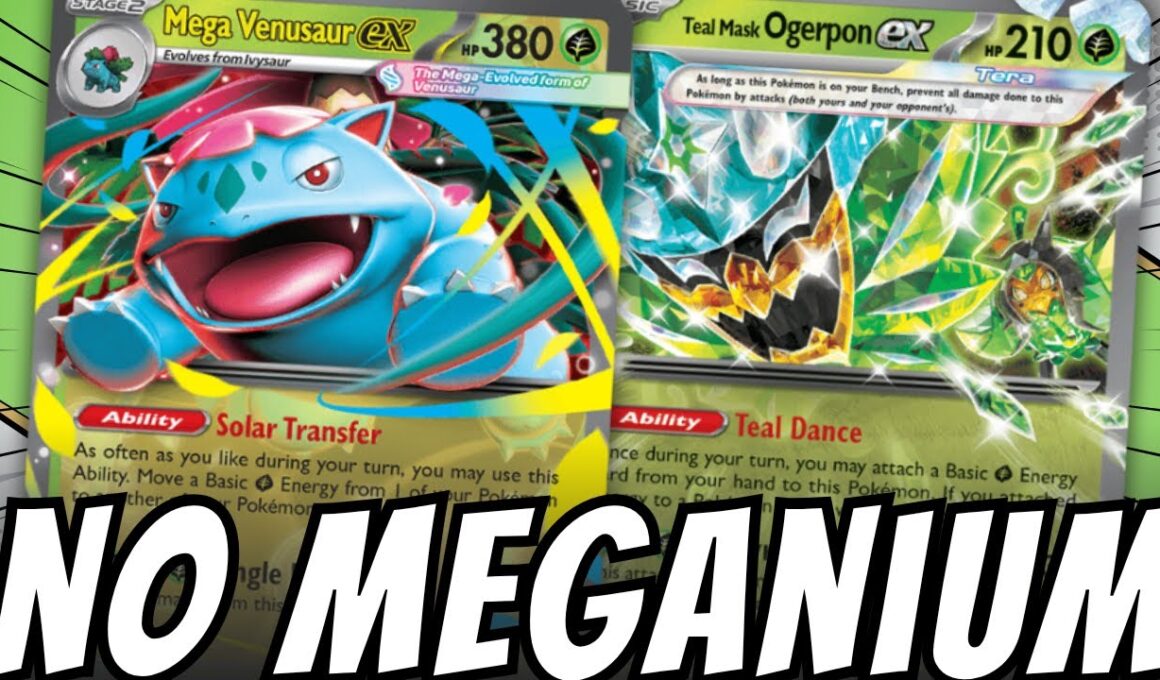 🌿 Is Mega Venusaur Better WITHOUT Meganium? | Pokémon TCG Live Gameplay
