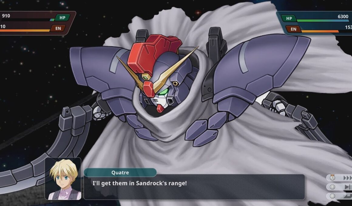 Super Robot Wars Y - Gundam Sandrock Custom Attacks | スパロボY - ガンダムサンドロックカスタム 全武装