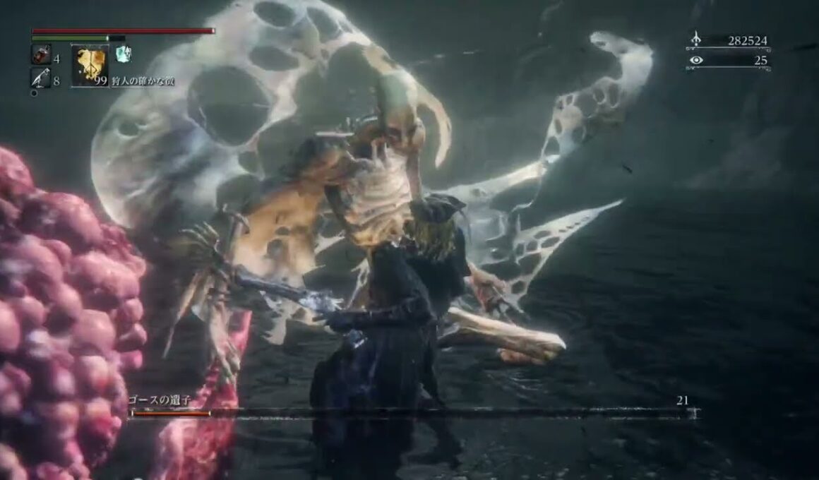 Bloodborne　LV24 NG+3 ゴース沼脱出できたらローレンスへ...