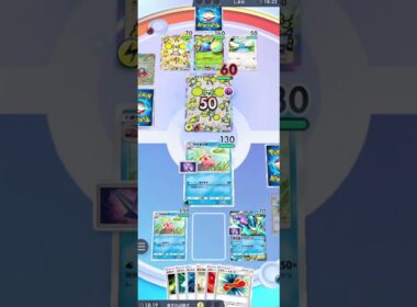 [ハイテンポポケポケ]ヤドキングスイクンでどうぐをすてまくれ！#ポケモン #ポケポケ #ポケカ #pokemon