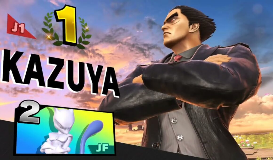 Super Smash Bros. Ultimate: Kazuya Vs. Mewtwo