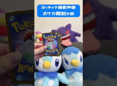 【＃ポケカ】ポッチャマ溺愛の新人声優がポケモンカードを開封した結果… #shorts  ＃インフェルノX #pokemon ＃開封 #新人声優
