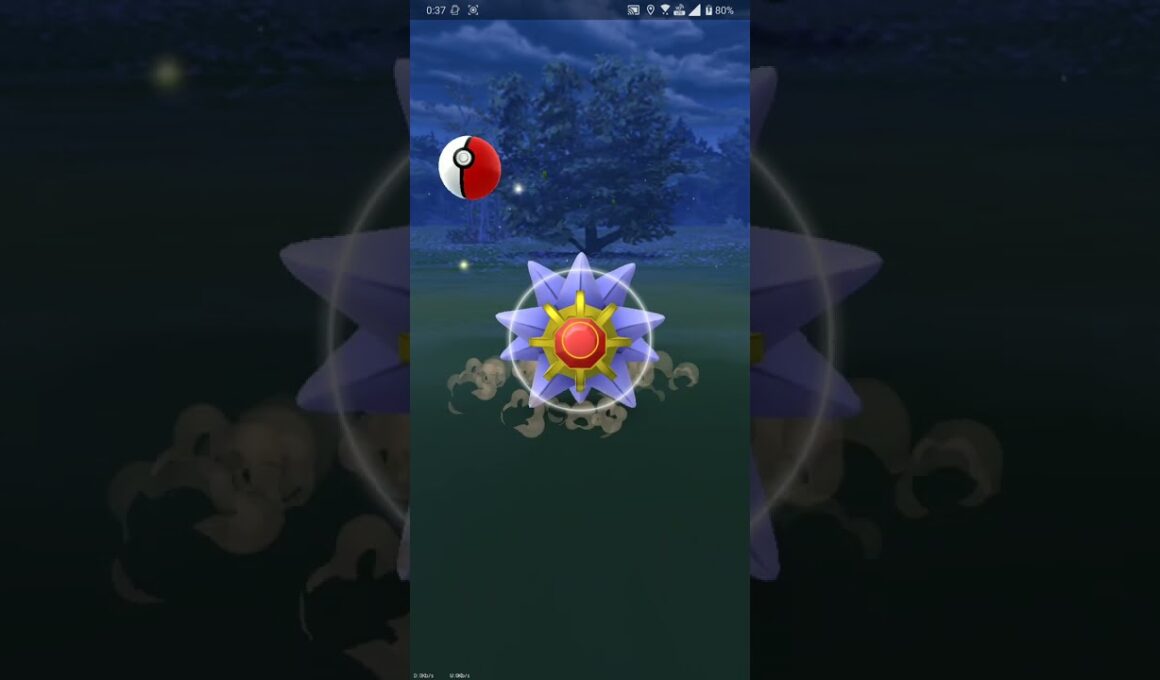 【ポケGO 2022】374：大発見！「237回目：スターミー」(星の砂5000+ほしのかけら+イッシュのいし)