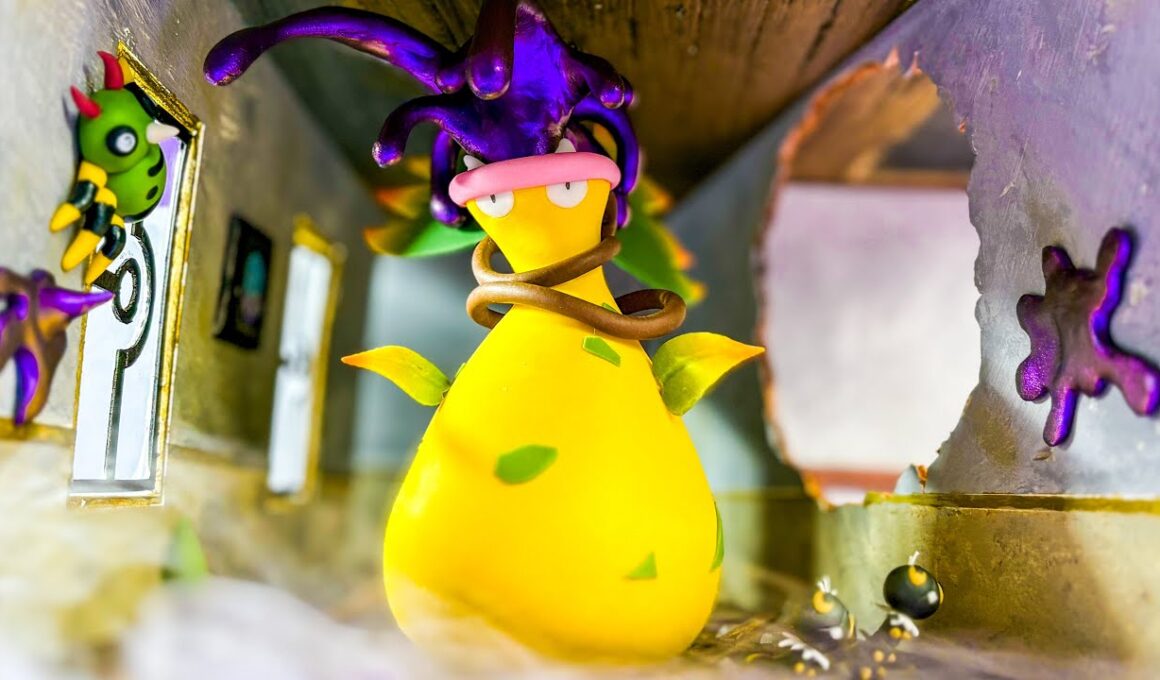 メガウツボットのフィギュアを粘土で作る| Pokémon LEGENDS Z-A | 【ポケモン】