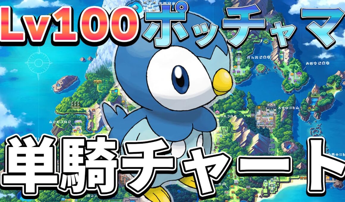 Lv100ポッチャマ単騎チャート【ポケモンBDSP】