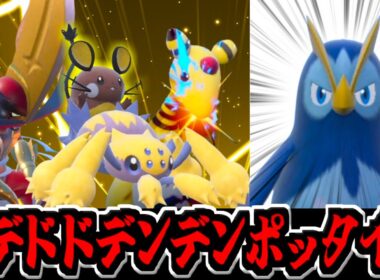 【ポケモンSV】あの伝説の構築が復活!!「デデドドデンデンポッタイシ」構築!!