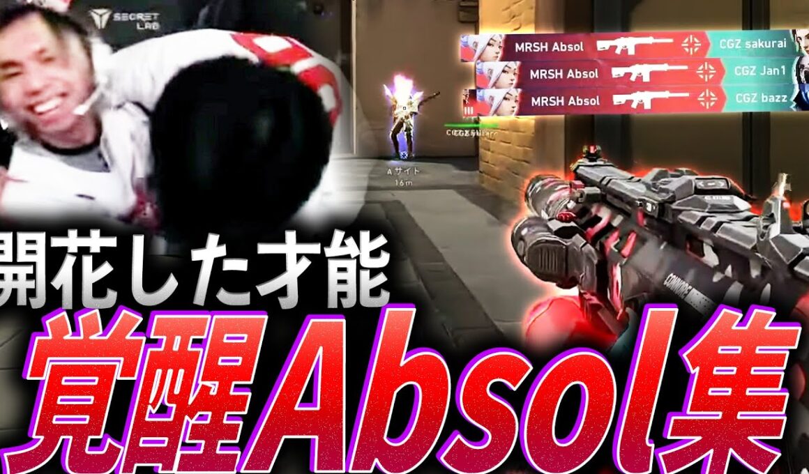 【貫禄】チームを託されたエース。開花した才能、覚醒Absol集【VCJ 2024 - 2025 Split2 Advance Stage:MRSH Absol】