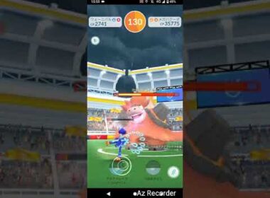 ポケモンGO「ソロメガレイドでメガバクーダを普通に戻してGETするまで」（2）