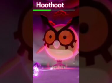 My First Dynamax Battle vs Hoothoot! 😱✨ | Pokémon Sword Shorts