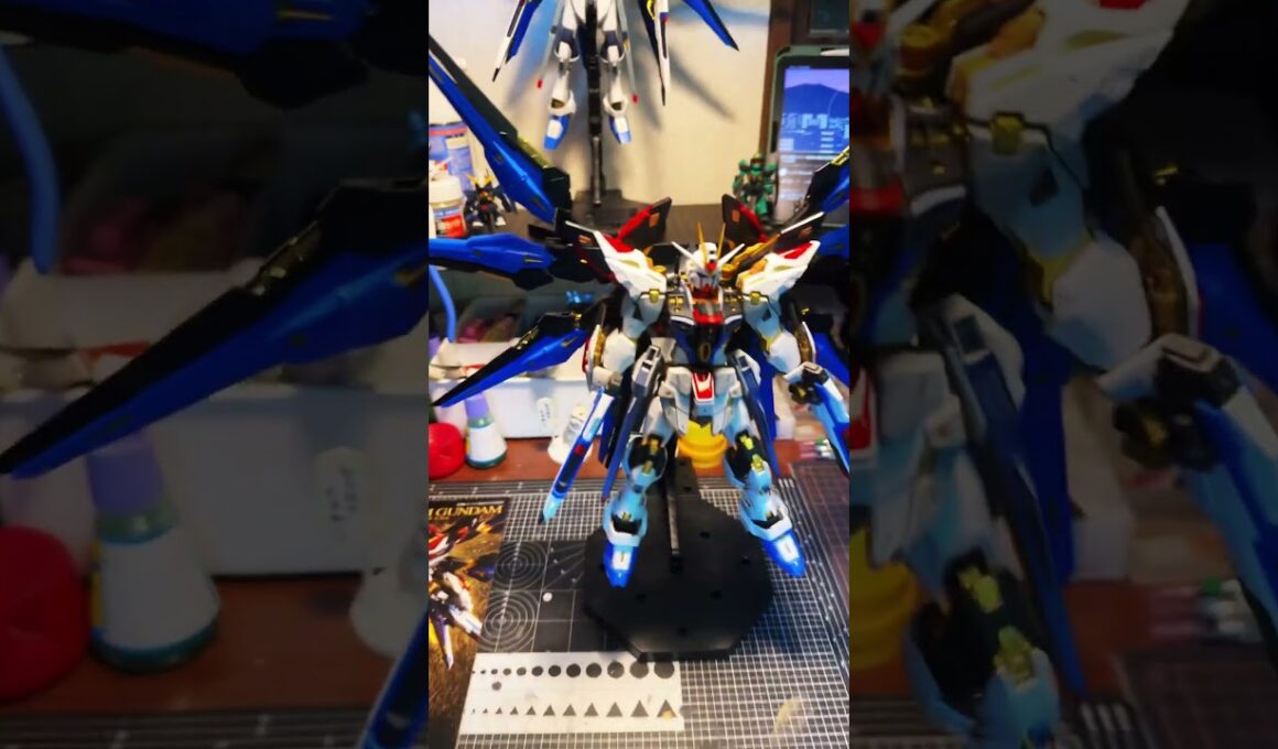MGEXストライクフリーダムガンダム　#gundam #ガンプラ製作 #ガンプラ #ガンプラ反応集