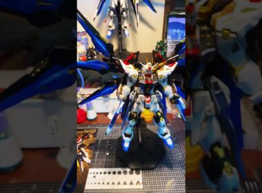 MGEXストライクフリーダムガンダム　#gundam #ガンプラ製作 #ガンプラ #ガンプラ反応集